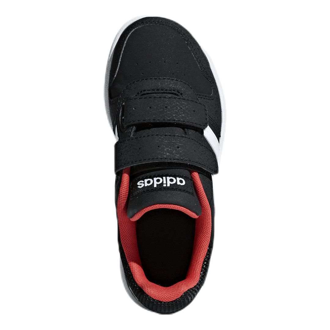Hoops 2.0 Shoes Core Black / Cloud White / Hi-Res Red