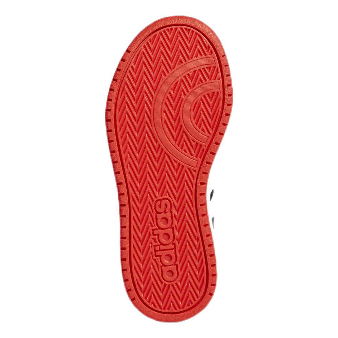 Hoops 2.0 Shoes Core Black / Cloud White / Hi-Res Red