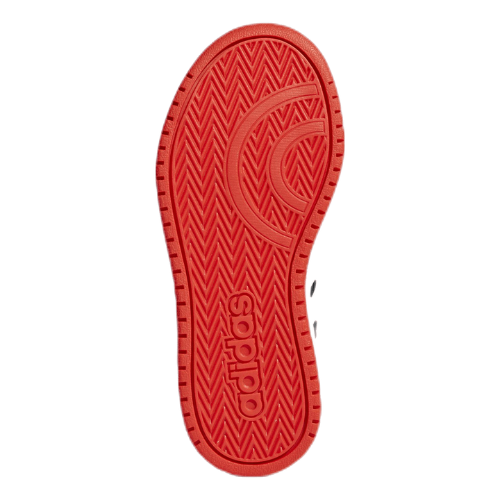 Hoops 2.0 Shoes Core Black / Cloud White / Hi-Res Red