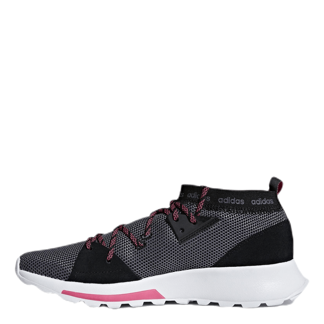 Quesa Shoes Core Black / Grey Five / Shock Pink