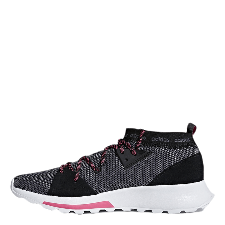 Quesa Shoes Core Black / Grey Five / Shock Pink