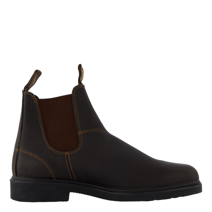BL 062 Dress Chiseled Toe Boot Stout Brown