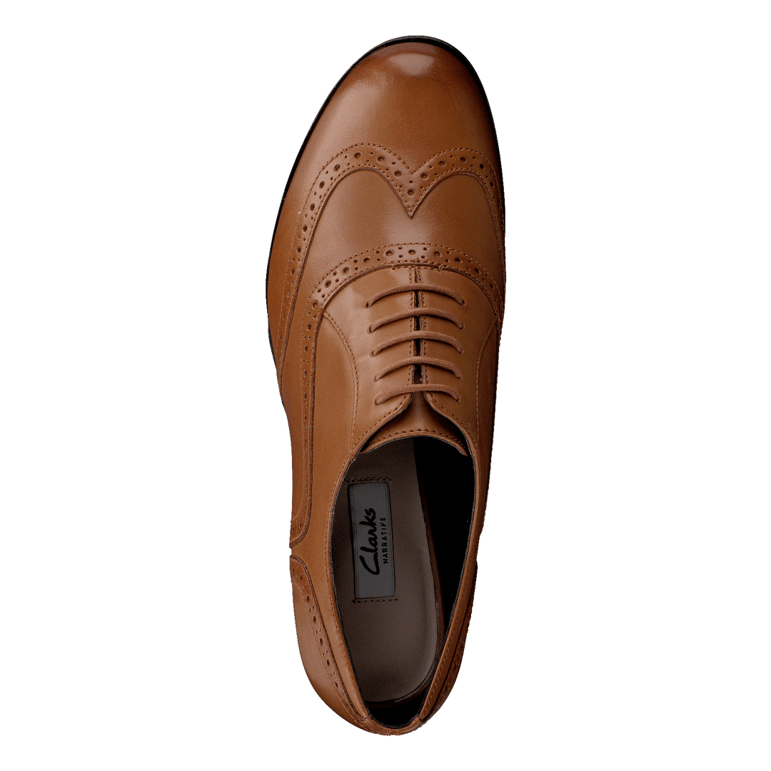 Hamble Oak Dark Tan Leather