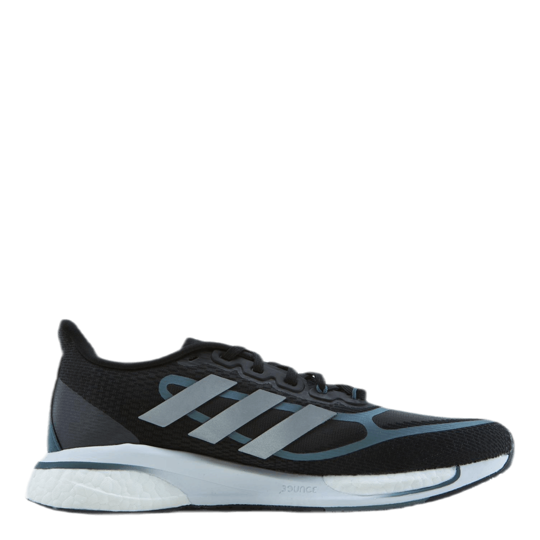 Supernova+ Shoes Core Black / Silver Metallic / Blue Oxide