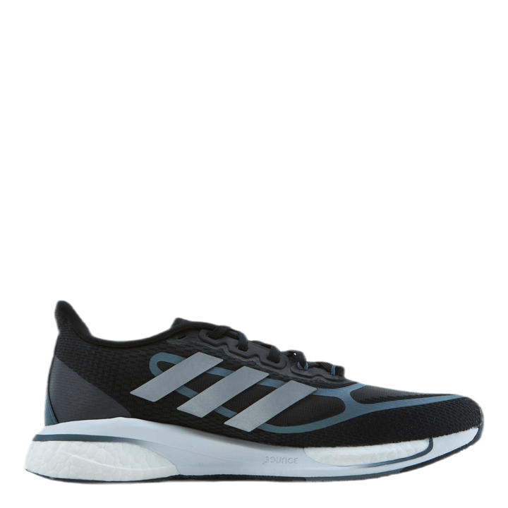 Supernova+ Shoes Core Black / Silver Metallic / Blue Oxide