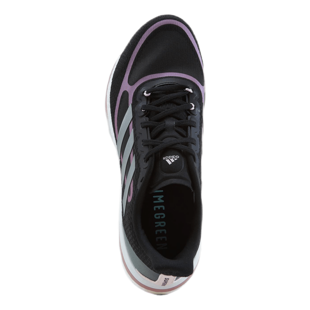 Supernova+ Shoes Core Black / Silver Metallic / Pink Met.
