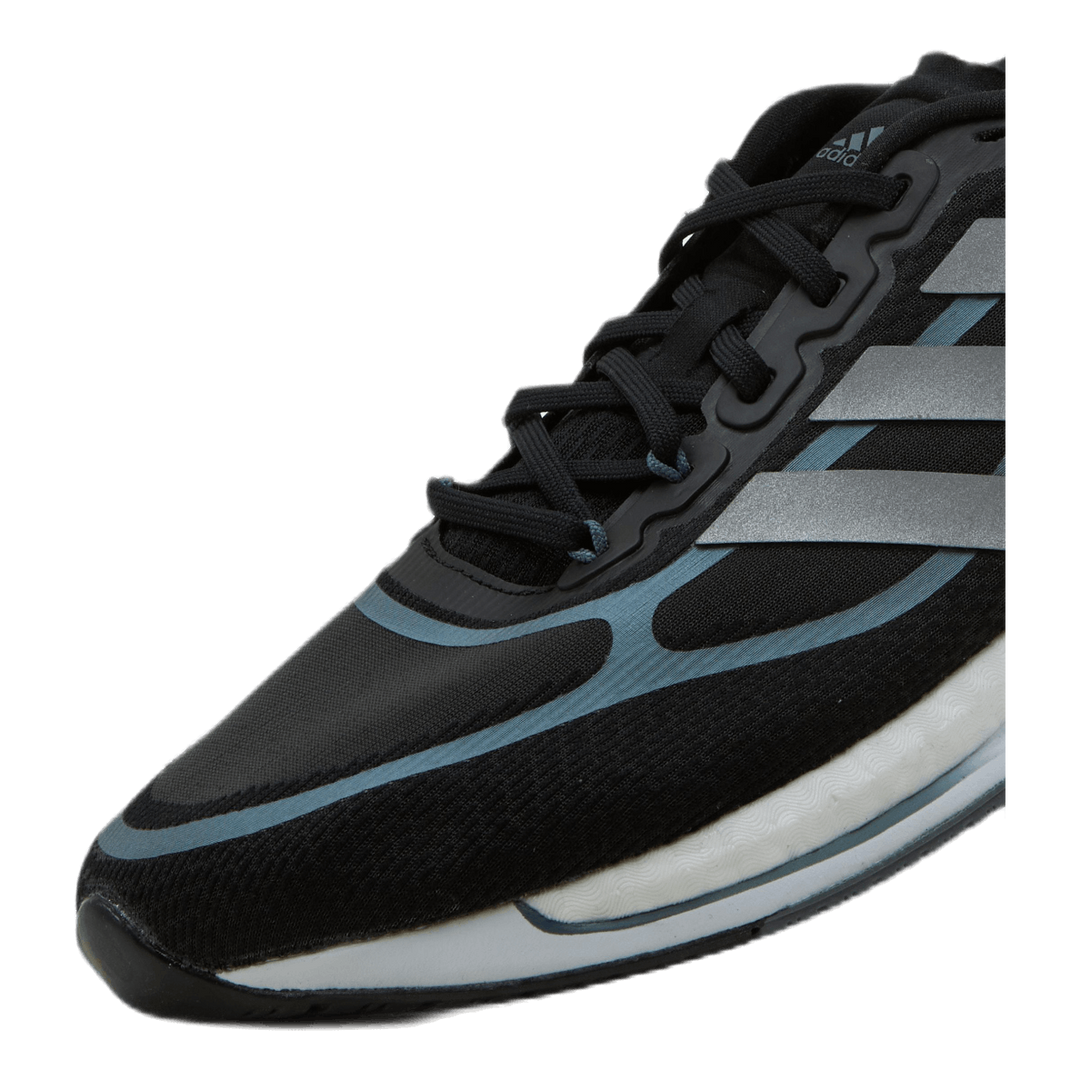 Supernova+ Shoes Core Black / Silver Metallic / Blue Oxide