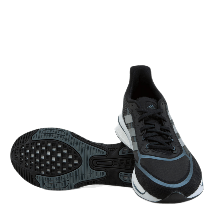 Supernova+ Shoes Core Black / Silver Metallic / Blue Oxide
