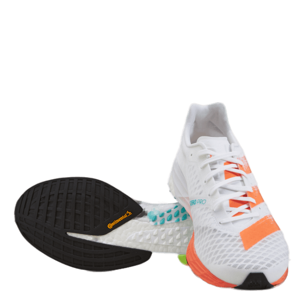 Adizero Pro Shoes Cloud White / Screaming Orange / Solar Yellow