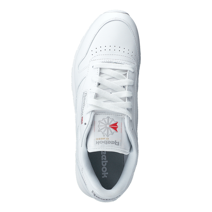 CL LTHR Int-White