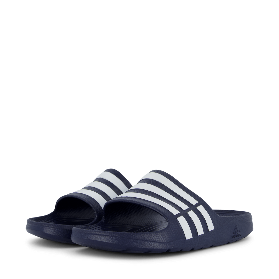 Duramo Slides Dark Blue / White / Dark Blue