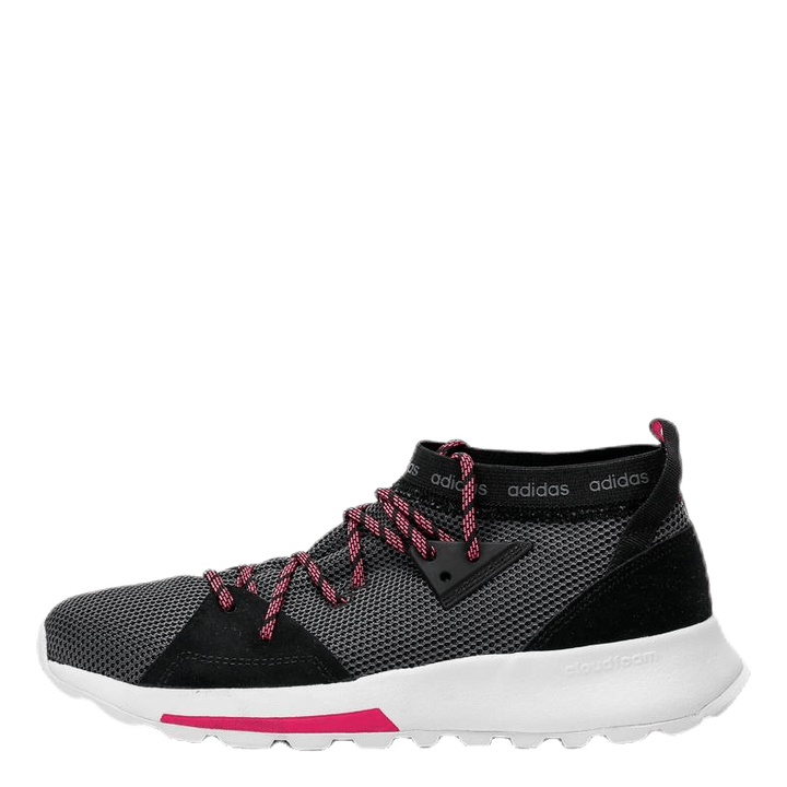 Quesa Shoes Core Black / Grey Five / Shock Pink