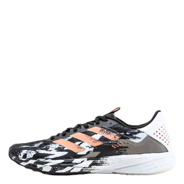adidas SL20 Shoes Core Black Signal Coral Cloud White –
