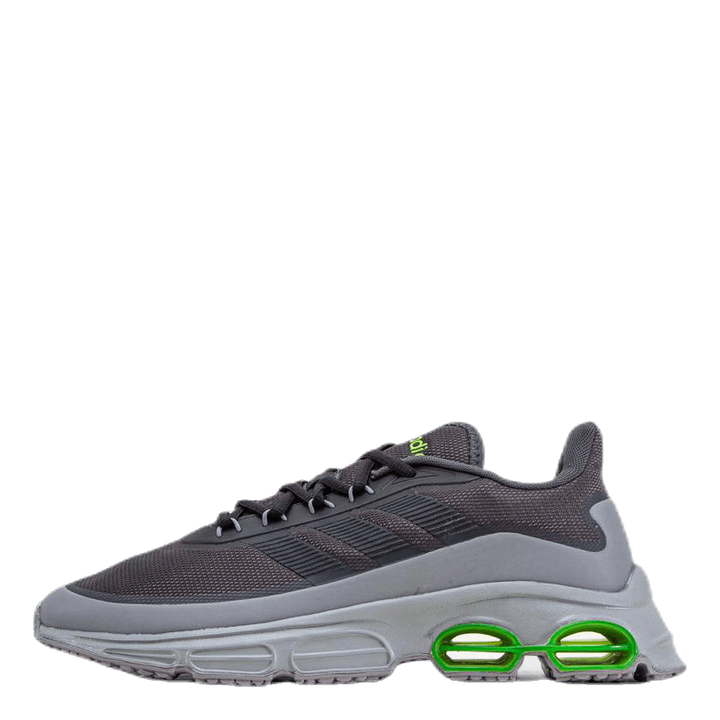 Quadcube Shoes Grey Six / Grey Six / Signal Green