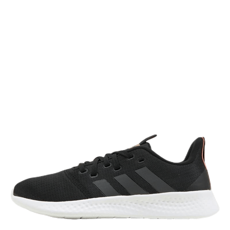 adidas Puremotion Shoes Core Black Grey Six Light Flash Orange Heppo