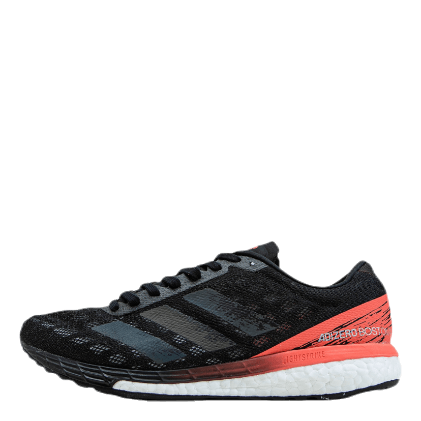 Adizero Boston 9 Shoes Core Black / Core Black / Signal Pink / Coral