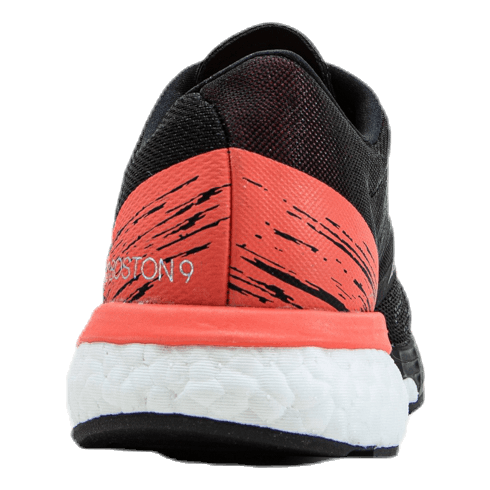 Adizero Boston 9 Shoes Core Black / Core Black / Signal Pink / Coral