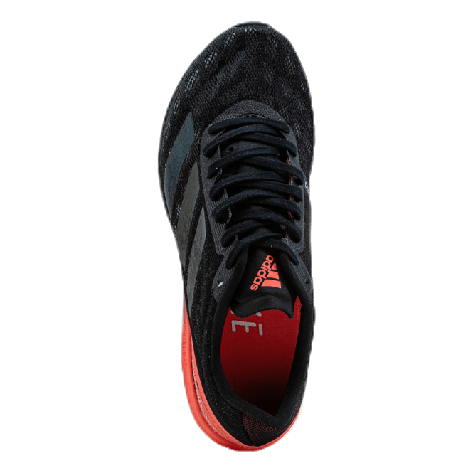 Adizero Boston 9 Shoes Core Black / Core Black / Signal Pink / Coral