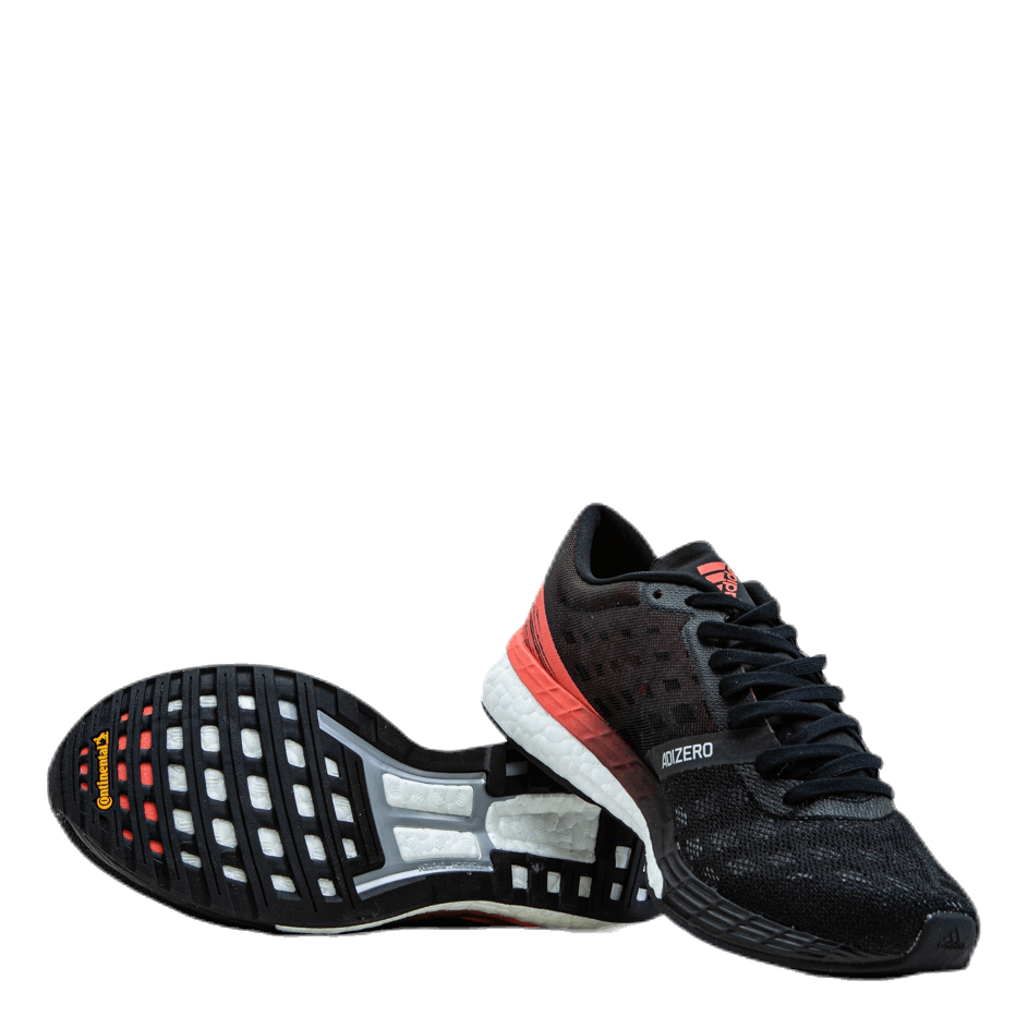 Adizero Boston 9 Shoes Core Black / Core Black / Signal Pink / Coral