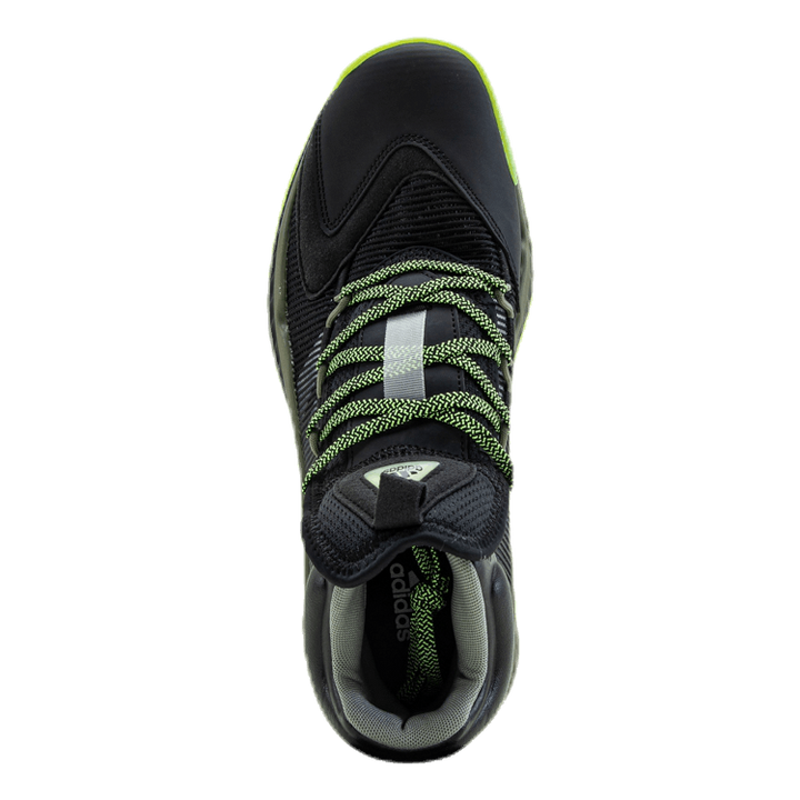 Pro Boost Mid Shoes Core Black / Cloud White / Legacy Green