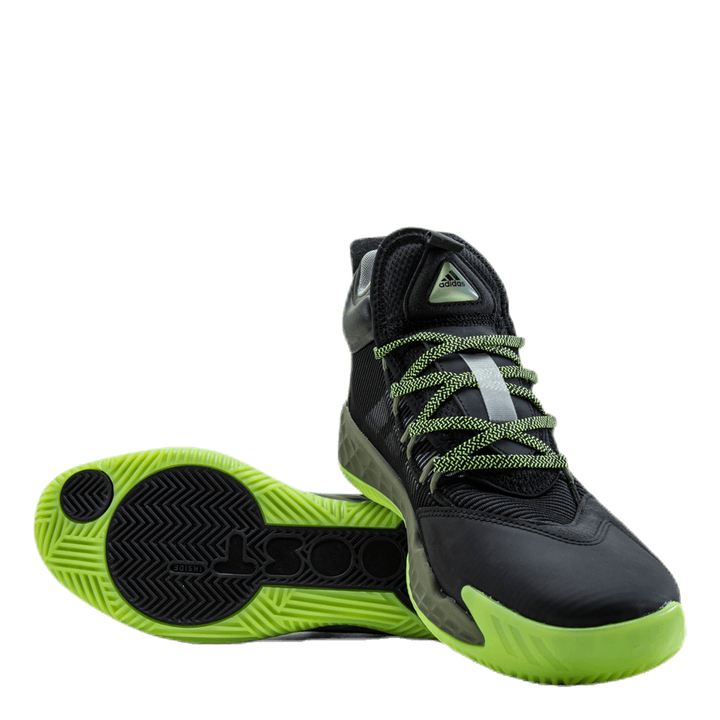 Pro Boost Mid Shoes Core Black / Cloud White / Legacy Green
