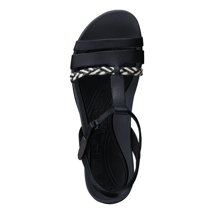Tealite Grace Black Leather