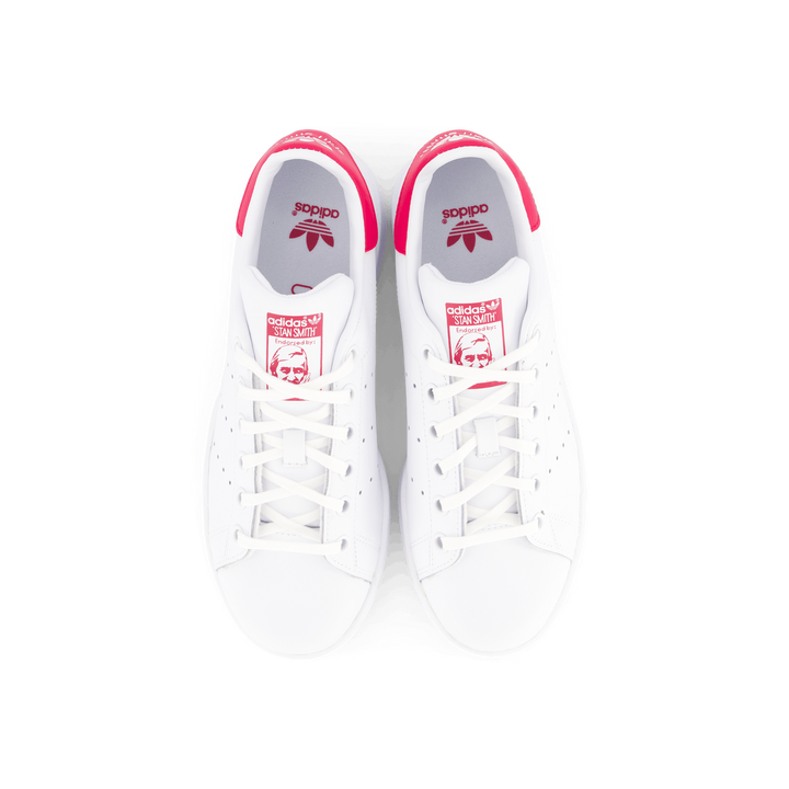 Stan Smith J Ftwr White/Bold Pink