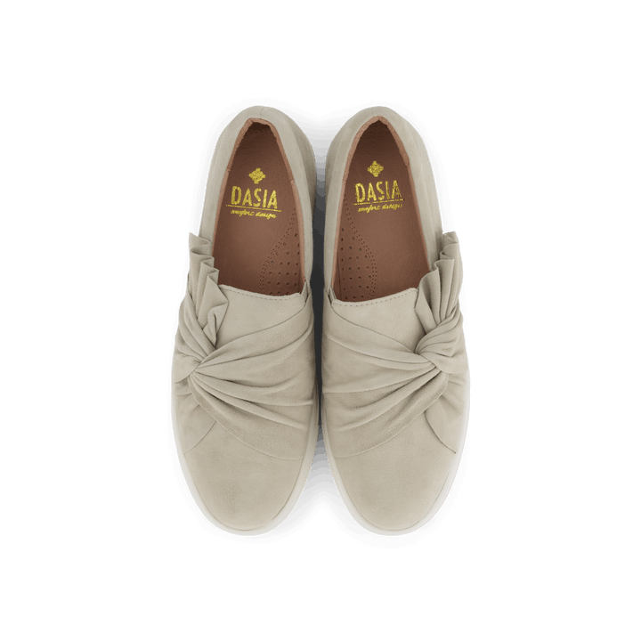 Daylily Slip-in bow Grey