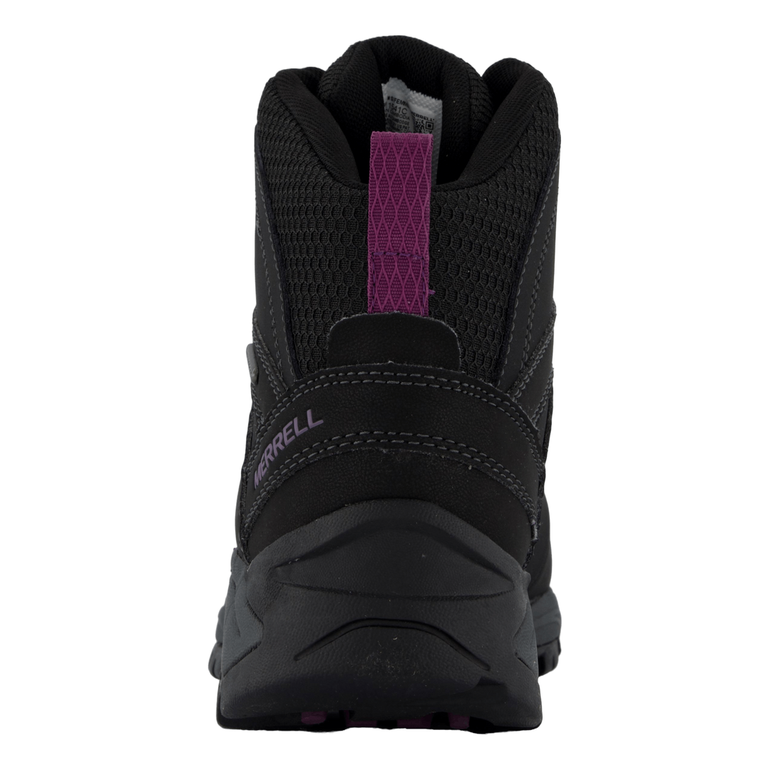 Vego Mid Leather WTPF Black/Gloxinia