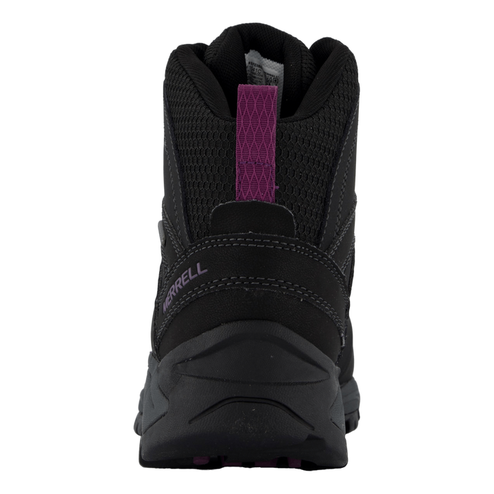 Vego Mid Leather WTPF Black/Gloxinia