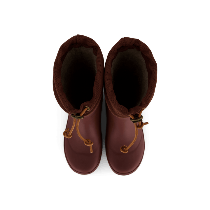 Rubber Boot Winter Thermo Bordeaux