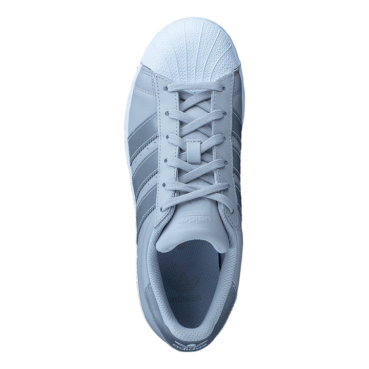 Superstar J Lgh Solid Grey/Silver Met/Wht