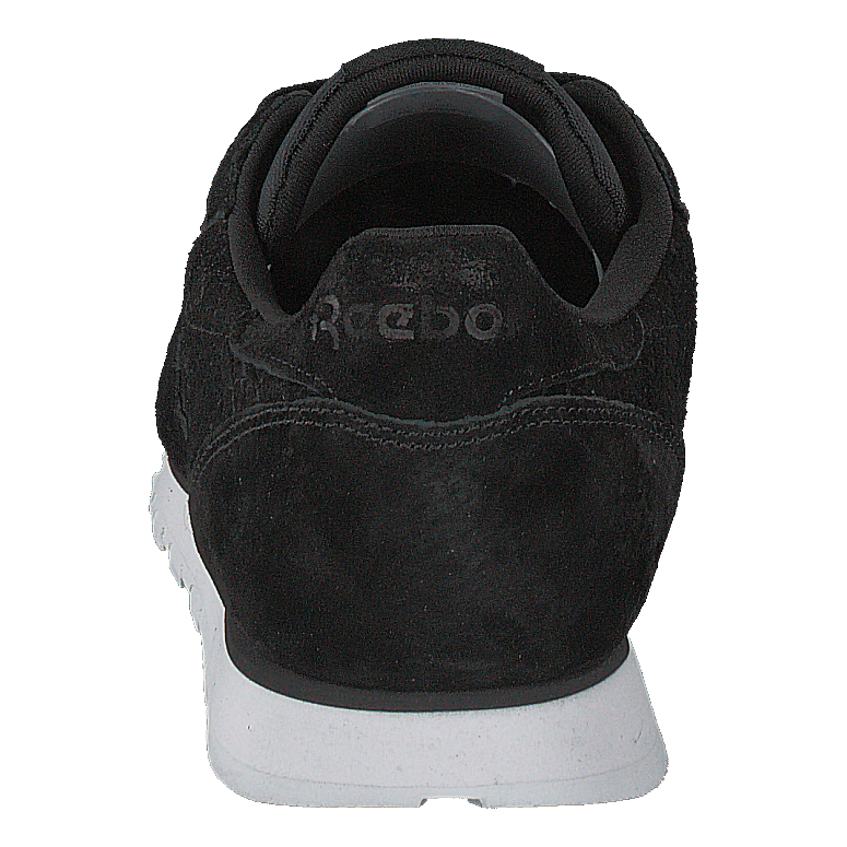 Cl Lthr Woven EMB Black/White