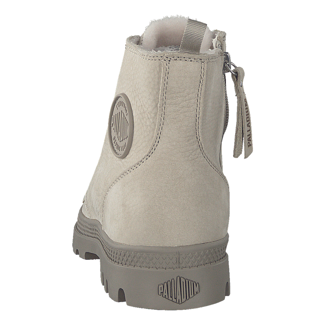 Pampa Hi Wool Zip Feather Grey