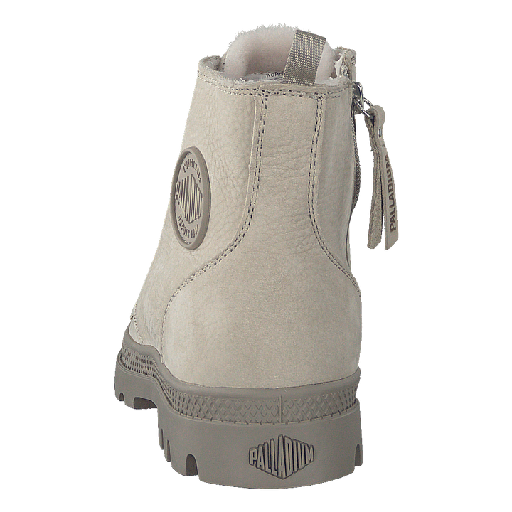 Pampa Hi Wool Zip Feather Grey