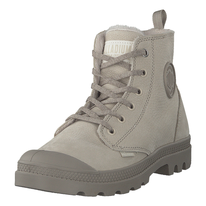 Pampa Hi Wool Zip Feather Grey