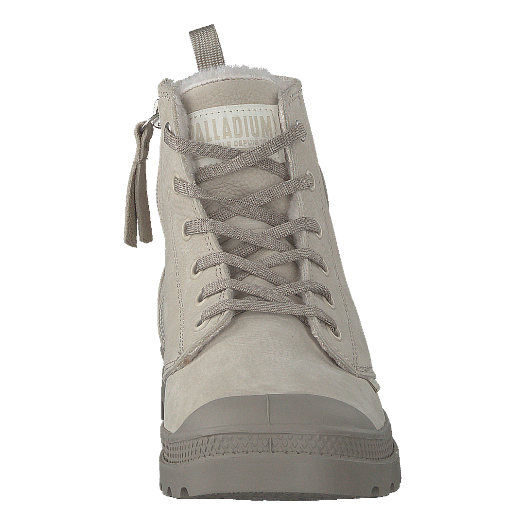 Pampa Hi Wool Zip Feather Grey