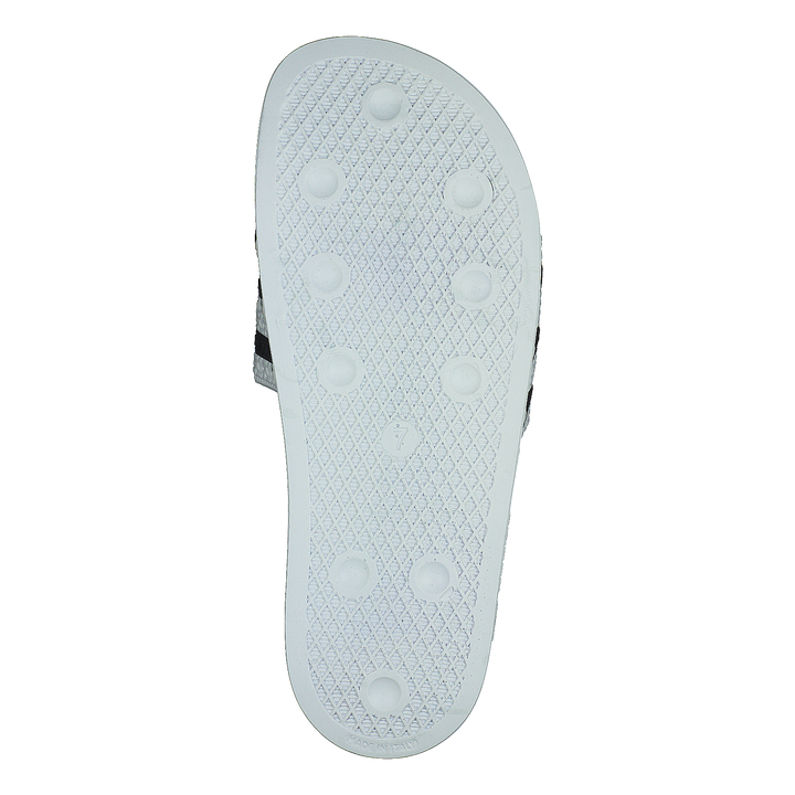 Adilette White/cblack/white
