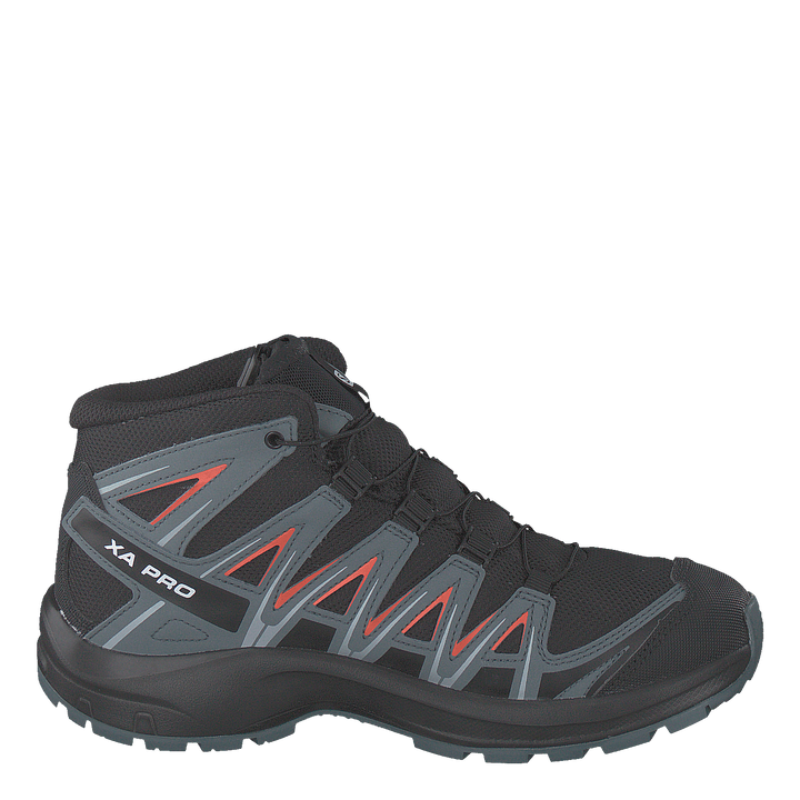 Xa Pro 3d Mid Cswp J Black/stormy Weather/cherry To
