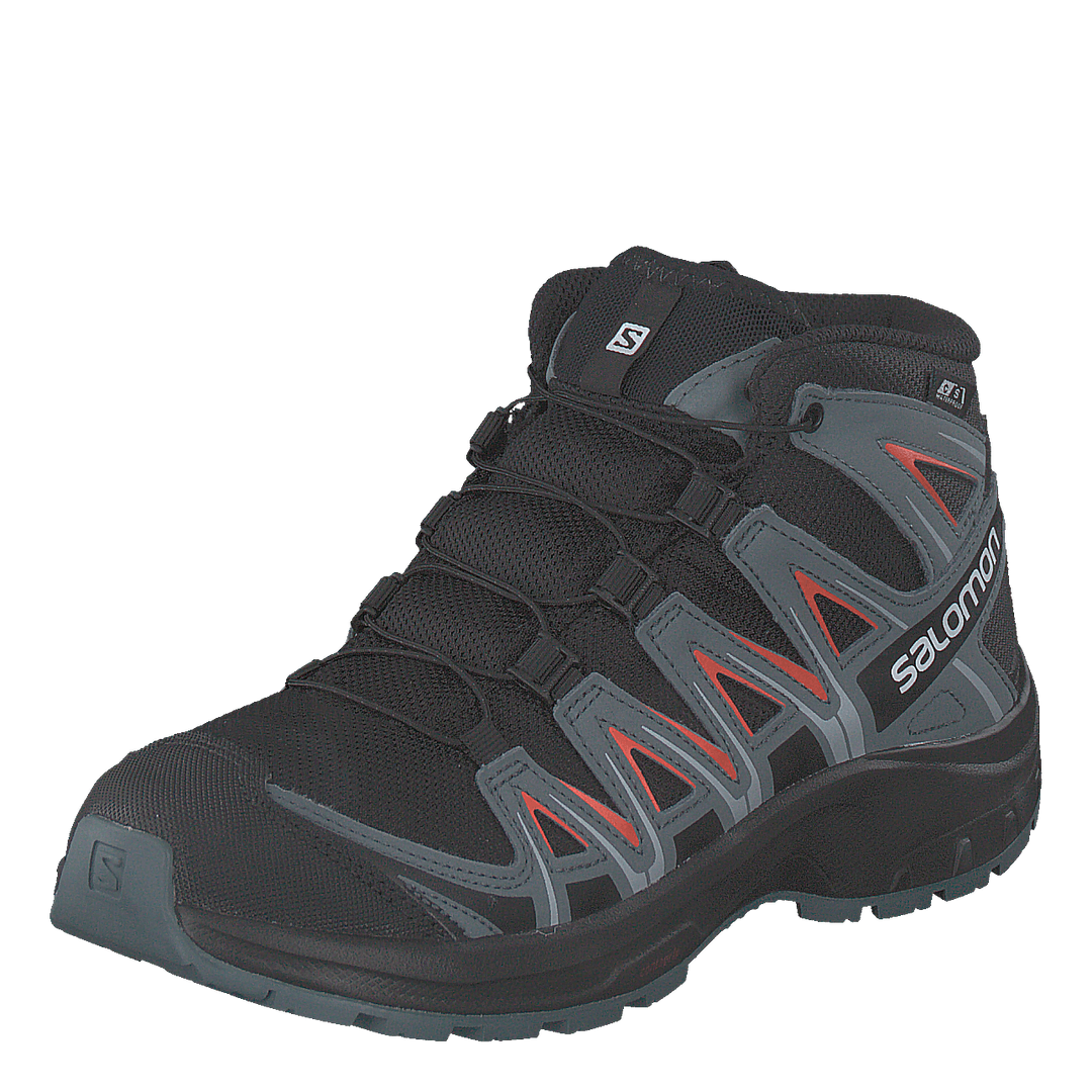 Xa Pro 3d Mid Cswp J Black/stormy Weather/cherry To