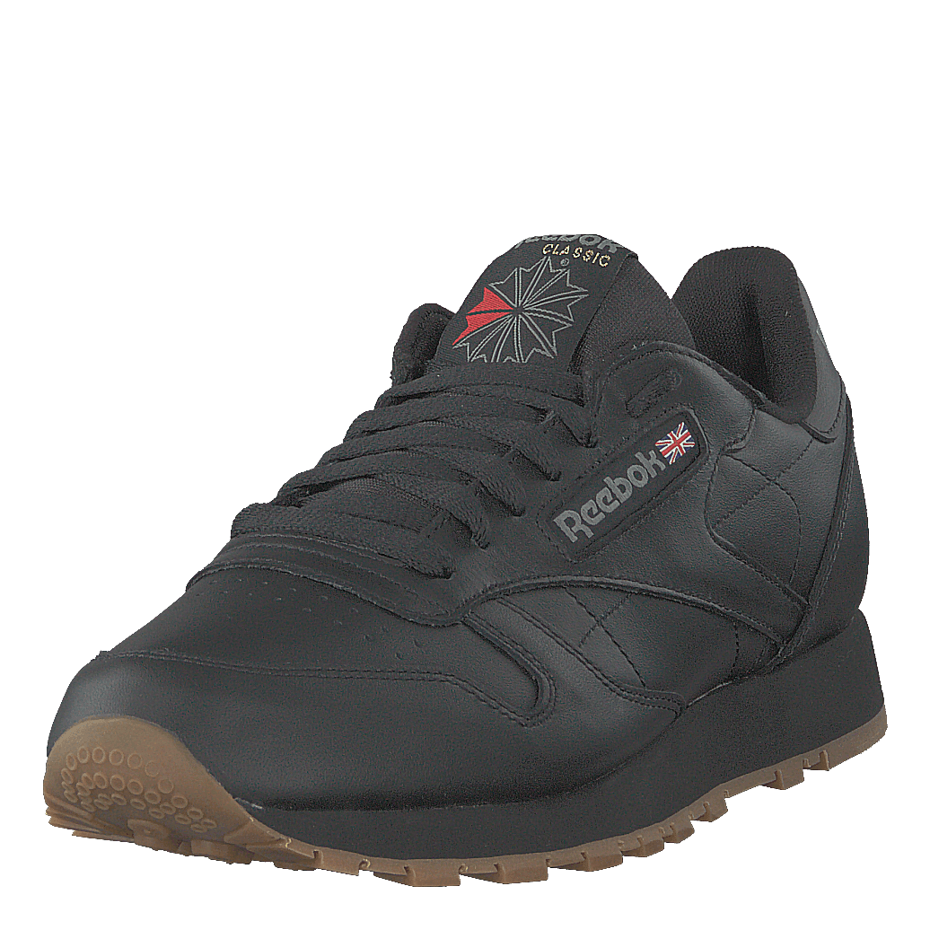 Cl Lthr Black/gum