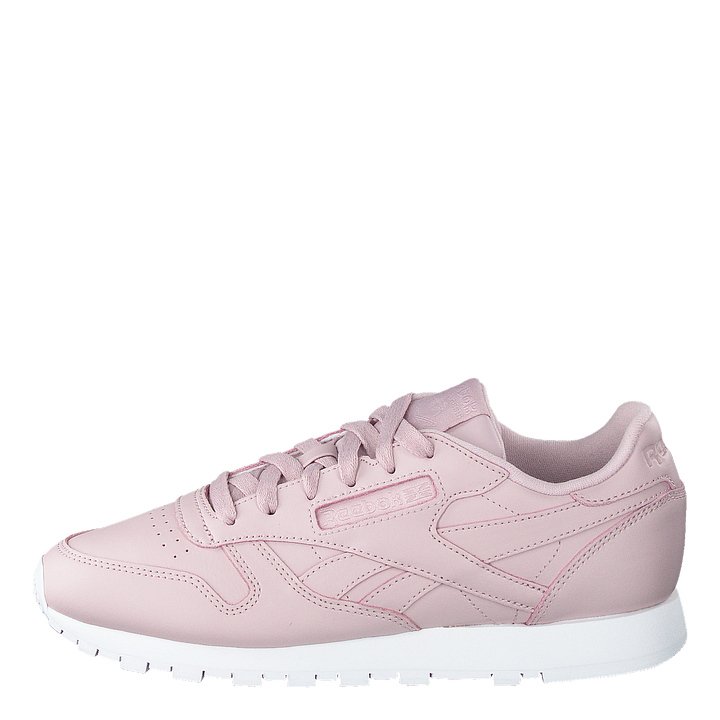 Cl Lthr Ashen Lilac/white