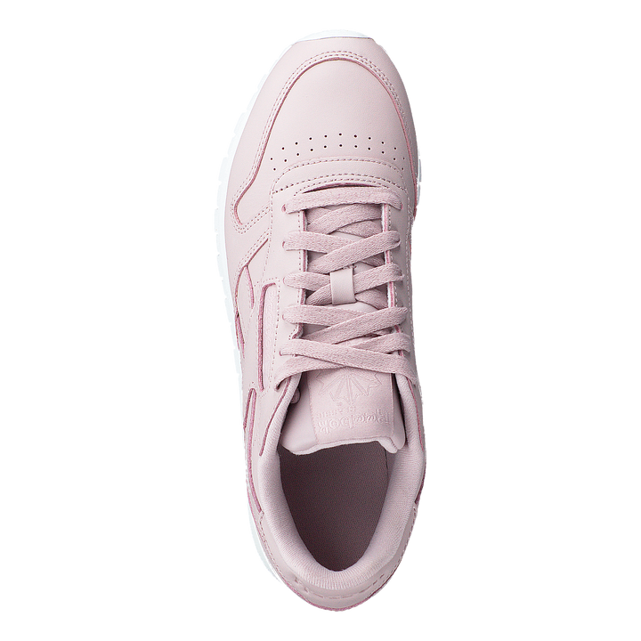 Cl Lthr Ashen Lilac/white