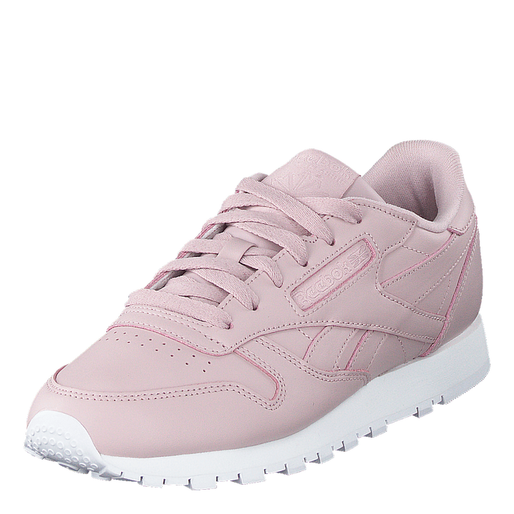 Cl Lthr Ashen Lilac/white