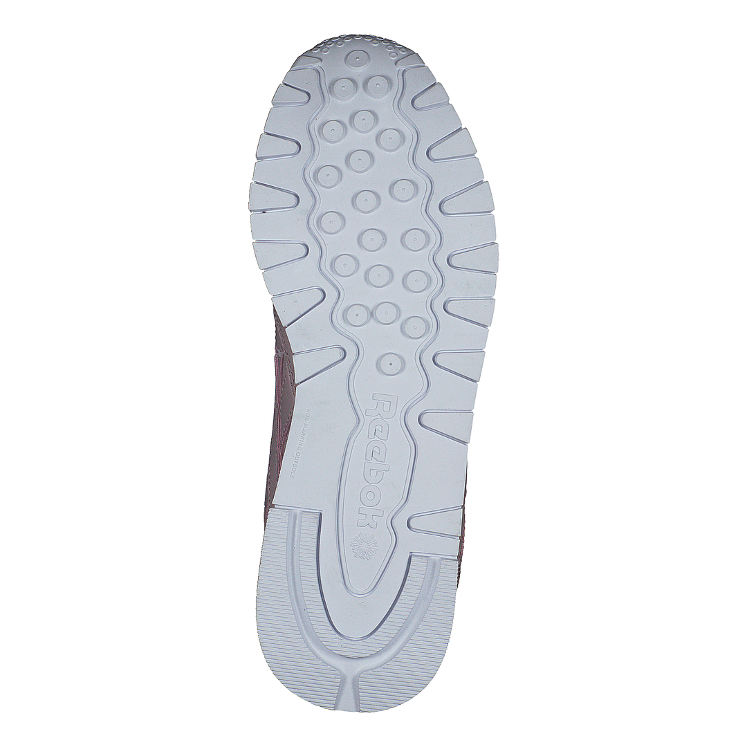 Cl Lthr Ashen Lilac/white