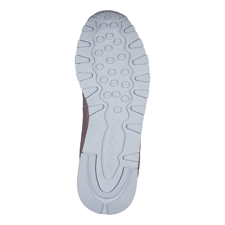 Cl Lthr Ashen Lilac/white