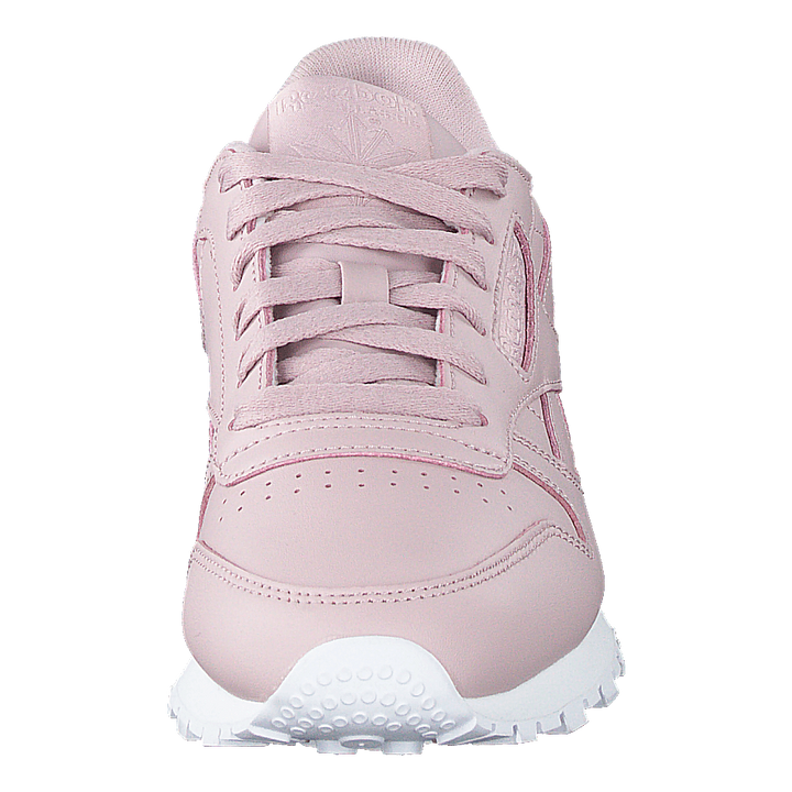Cl Lthr Ashen Lilac/white