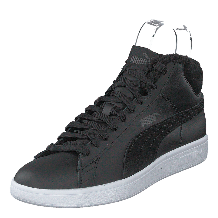 Puma Smash V2 Mid Wtr L Puma Black-dark Shadow- White