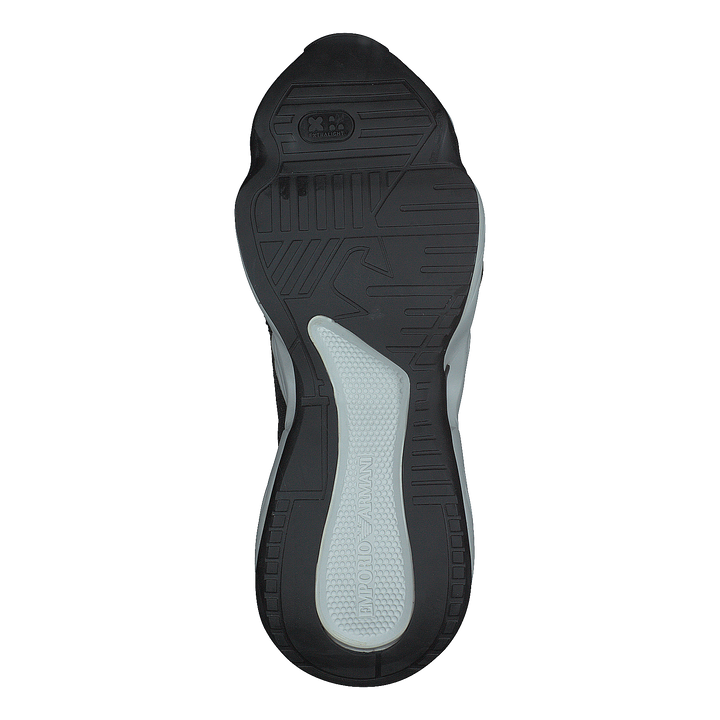 Lace Up Sneaker R540 Black+black+gunmetal