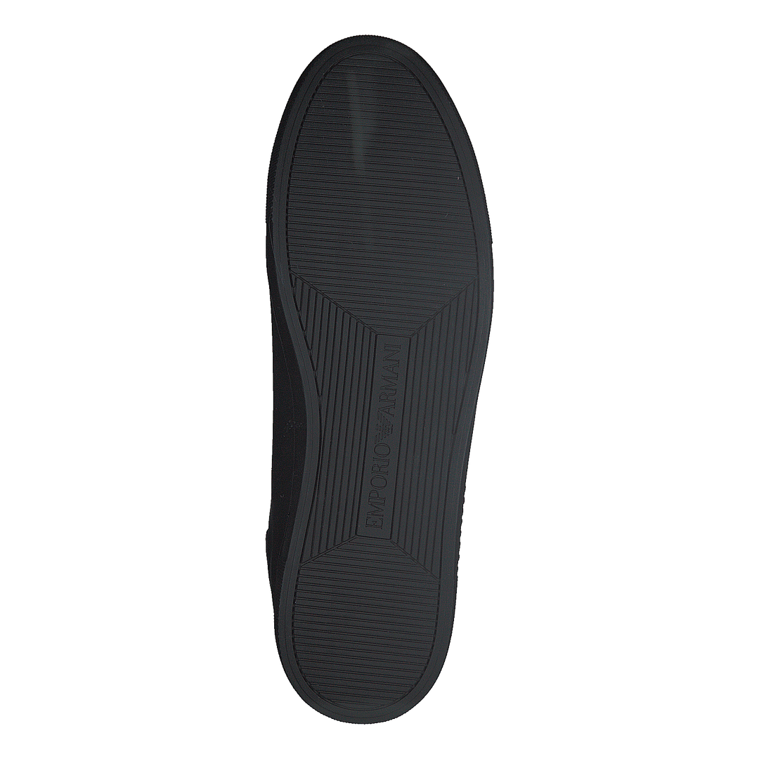 Lace Up Sneaker B168 Black+silver